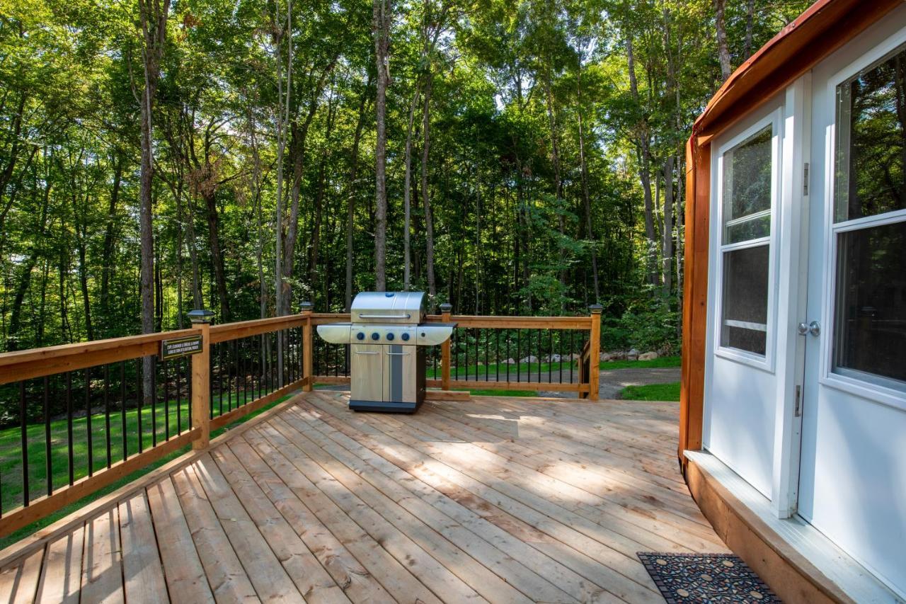 Yourtes Glamping Du Poisson Blanc Notre-Dame-du-Laus Luaran gambar